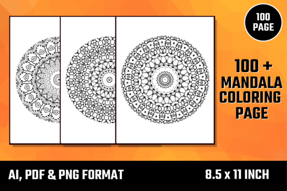 100 Mandala Coloring Pages for Creative Projects