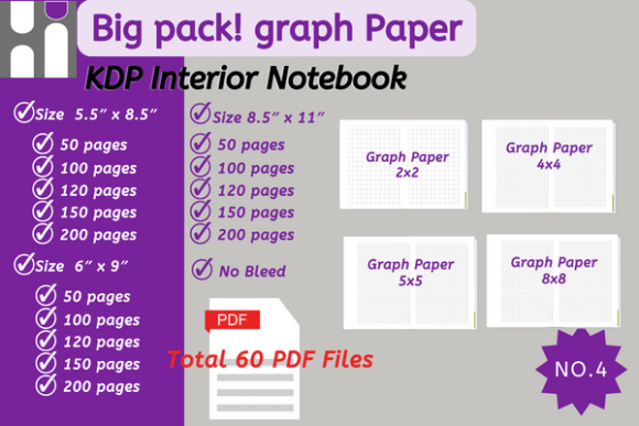 A Complete Resource for Professional Graph Paper Notebook Interiors