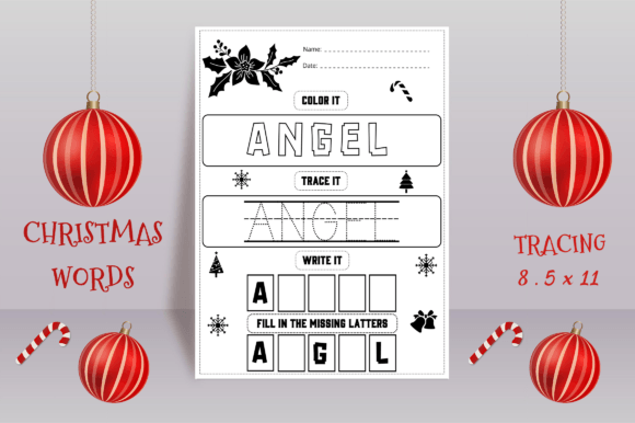 A Strategic Asset for Creators: The Christmas Words Tracing Kdp Interior