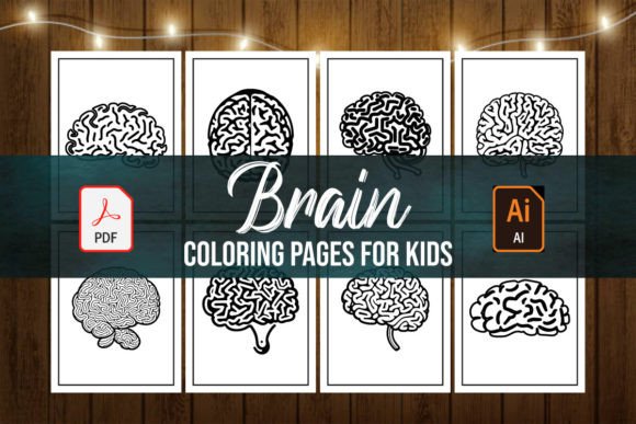Brain Coloring Pages for Kids: A Creative Gateway