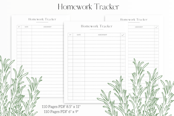 Master Your Academic Workload with a Homework Tracker Log