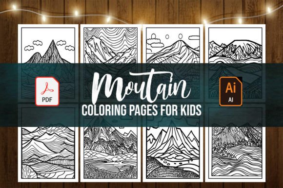 The Creative Summit: Unlocking Opportunity with Mountain Coloring Pages for Kids