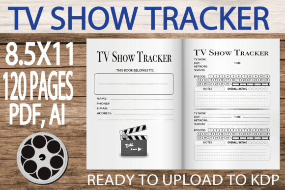 The TV Show Tracker KDP Interior: Your On-Demand Publishing Solution