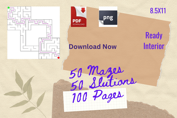 Unlocking Creativity with a KDP Maze Puzzle Interior Template